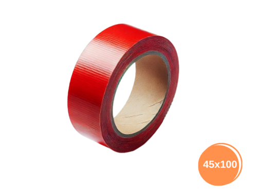Kırmızı Koli Bandı 6'lı (45x100)